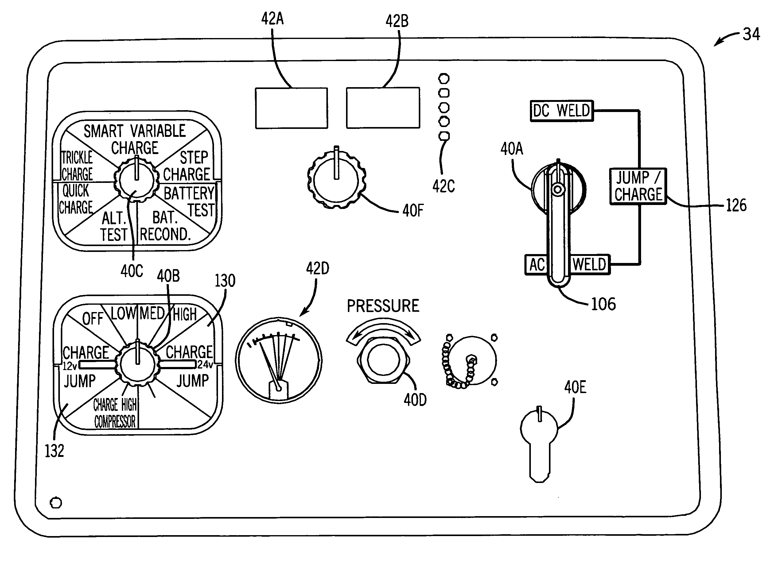 Portable generator and battery charger verification control method and system