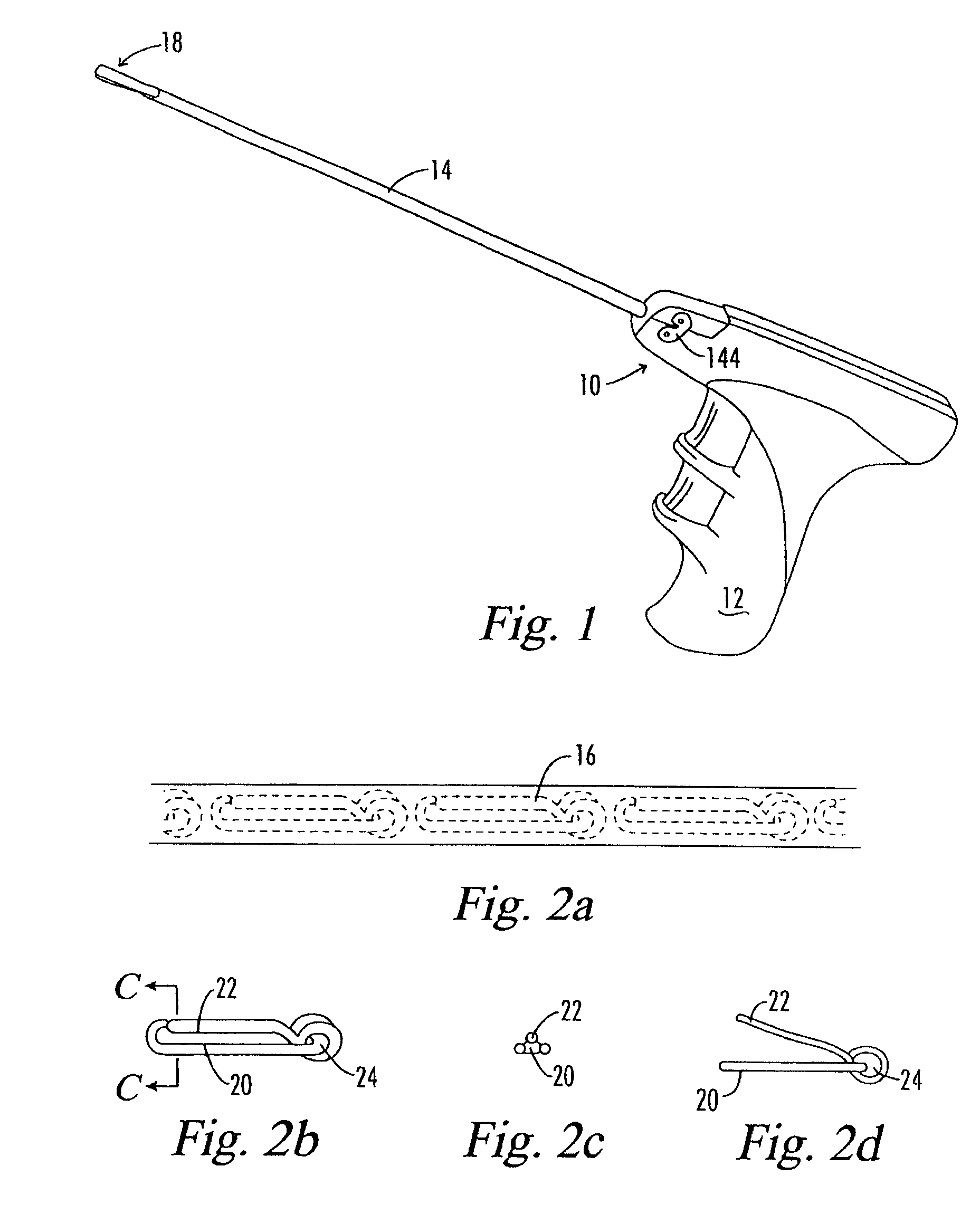 Surgical ligation clip and method for use thereof