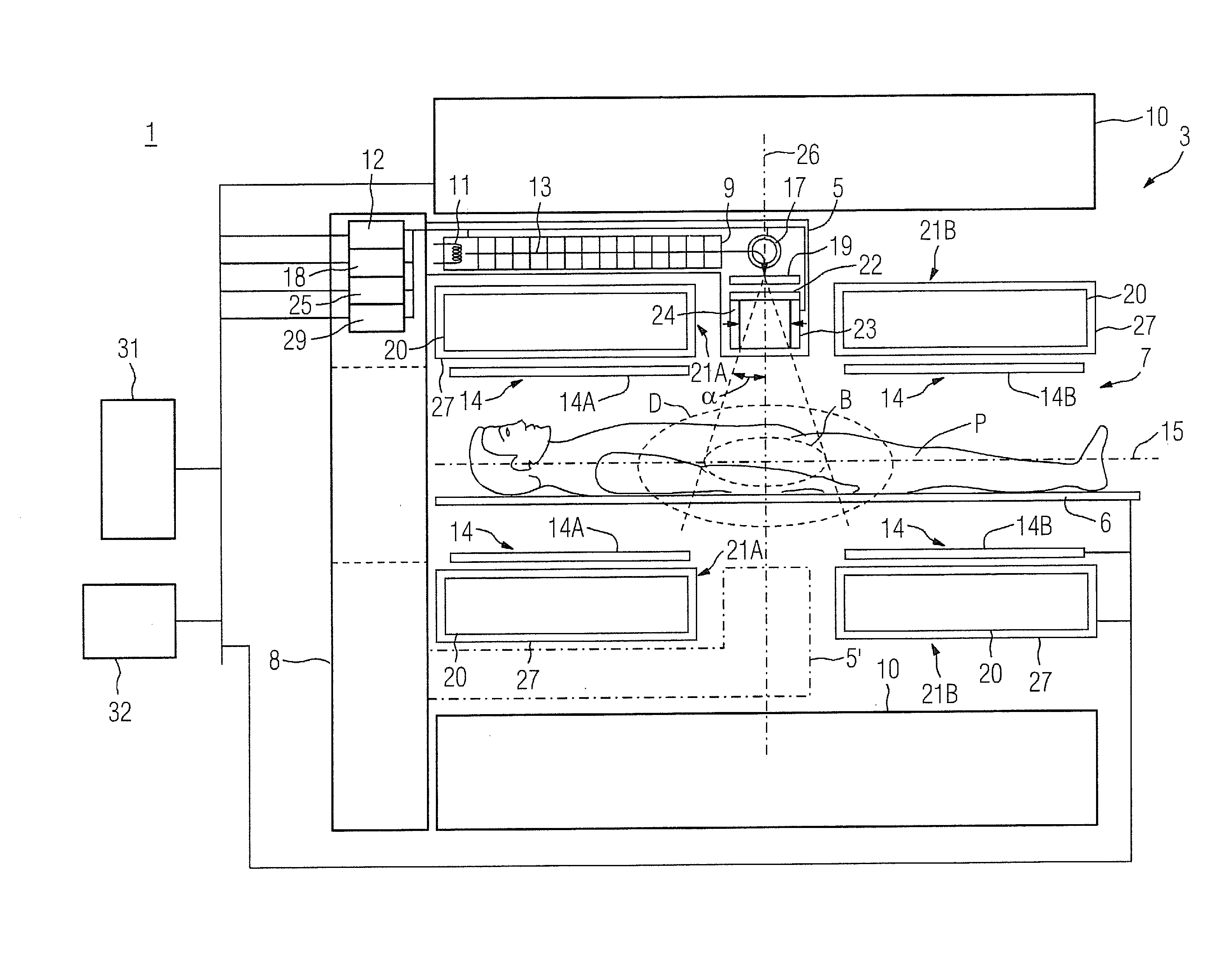 Combined Radiation Therapy and Magnetic Resonance Unit