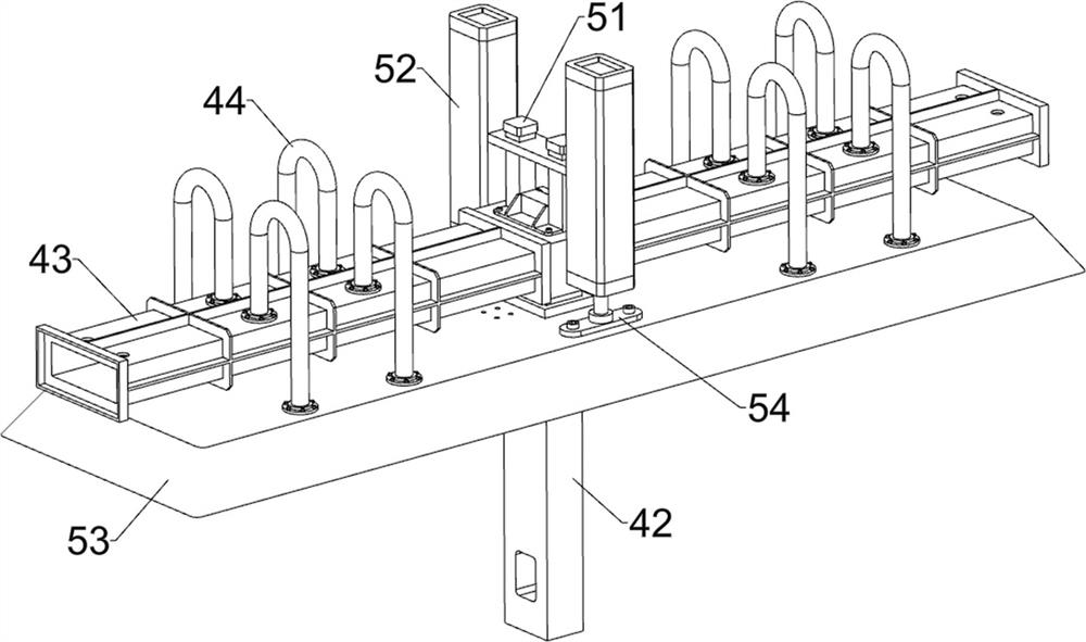 Treatment device for refining asphalt from petroleum by using air blowing method