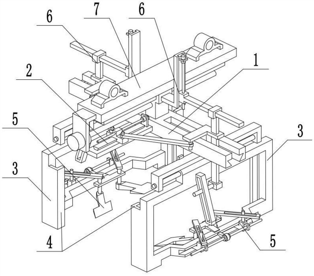 Power cabinet suspension mounting equipment