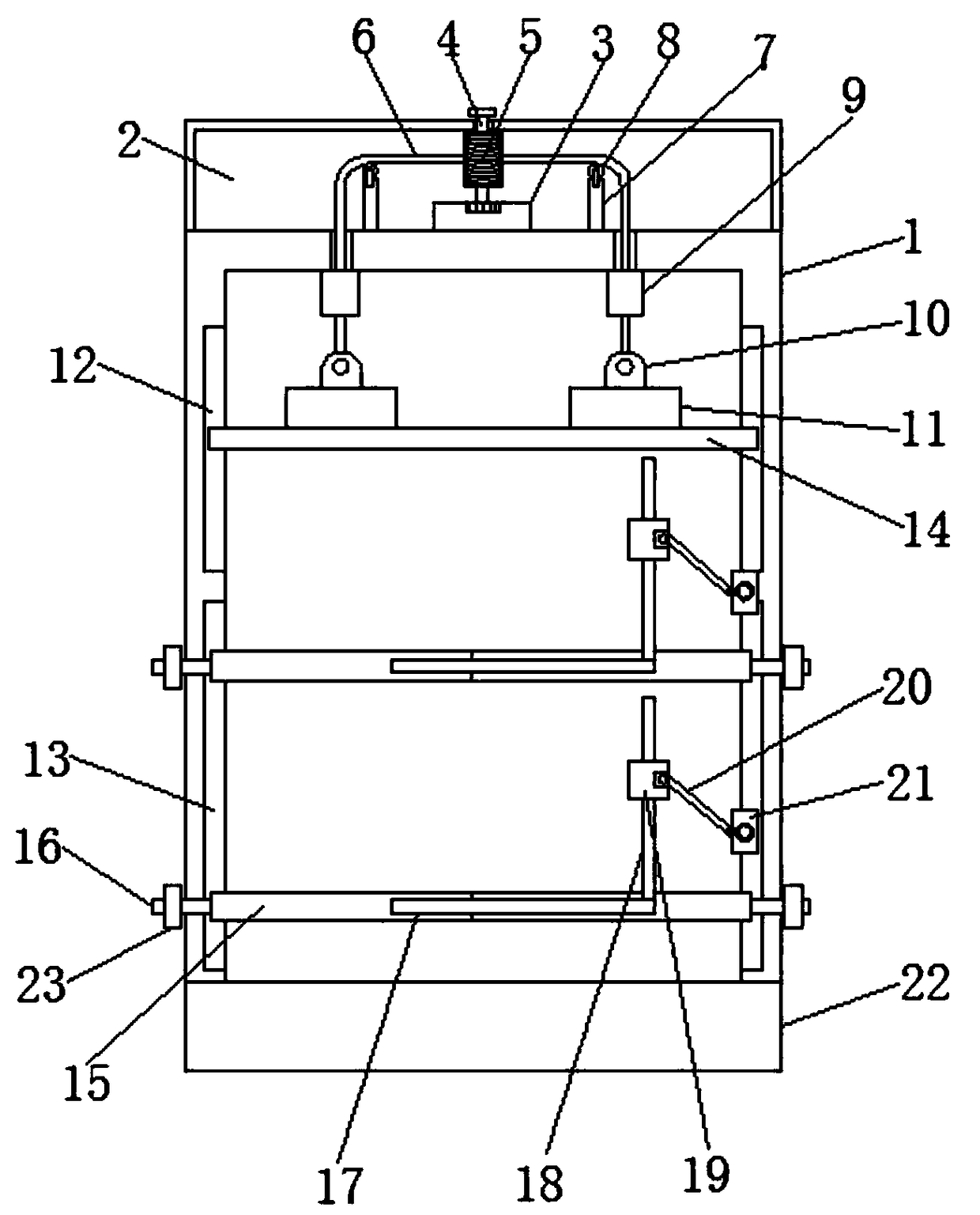 A moisture-proof wardrobe with adjustable interior space