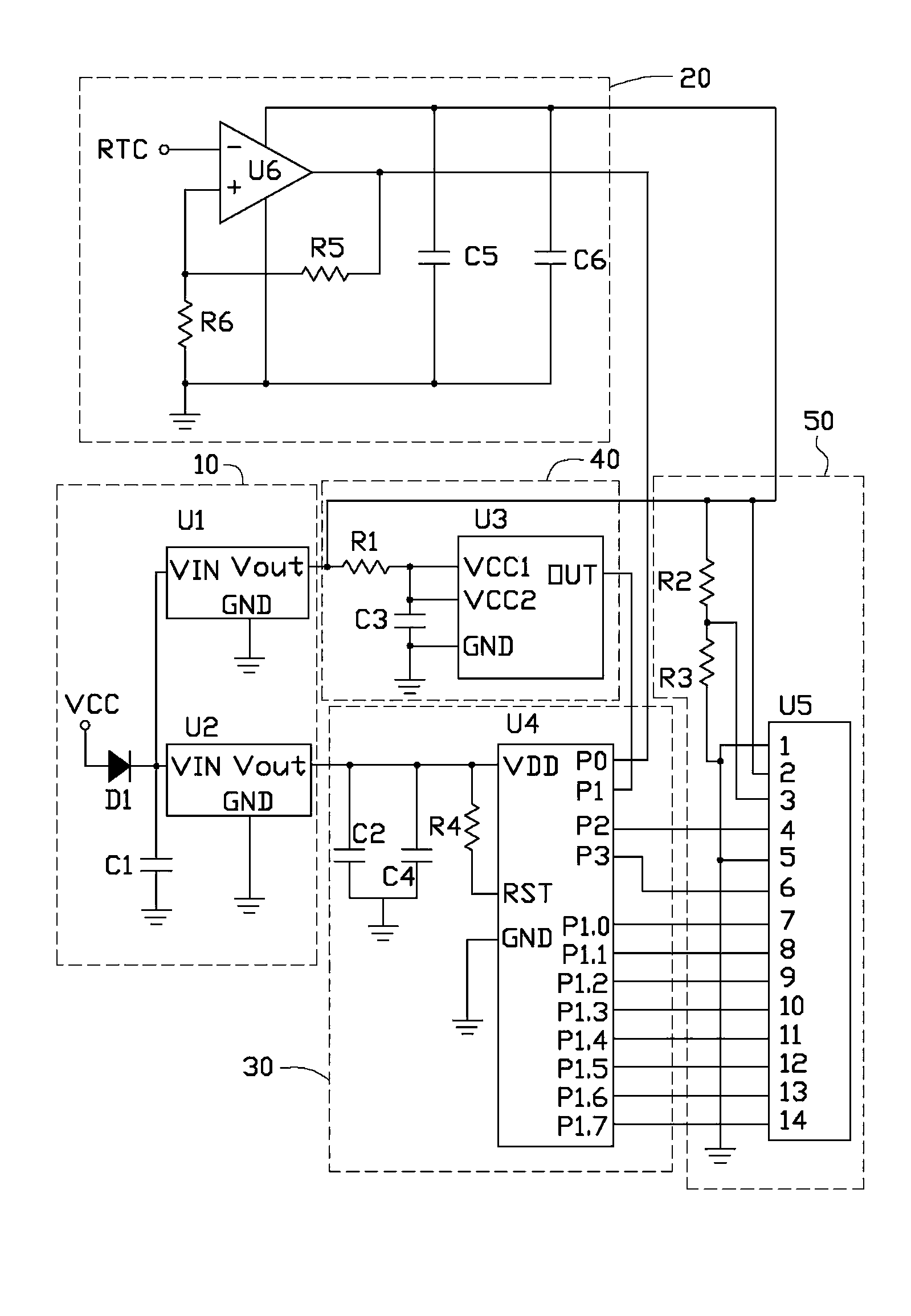 Clock test circuit