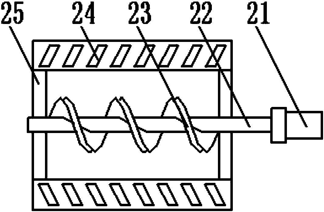 Movable coal crushing device with dual crushing function