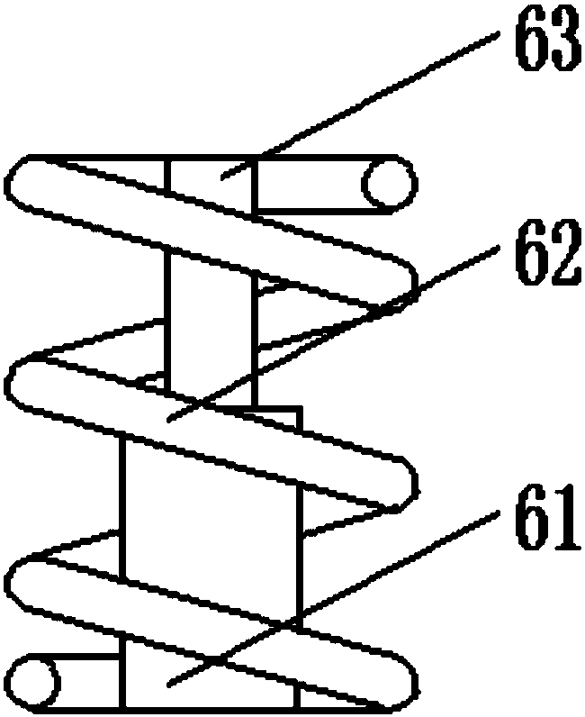 Movable coal crushing device with dual crushing function