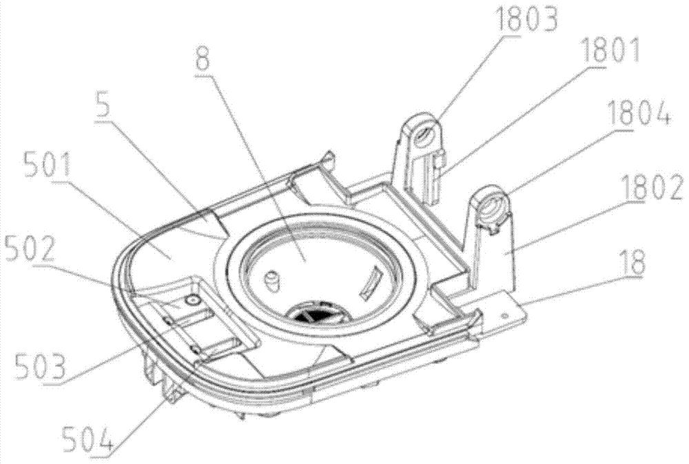 A pressure beverage brewing machine