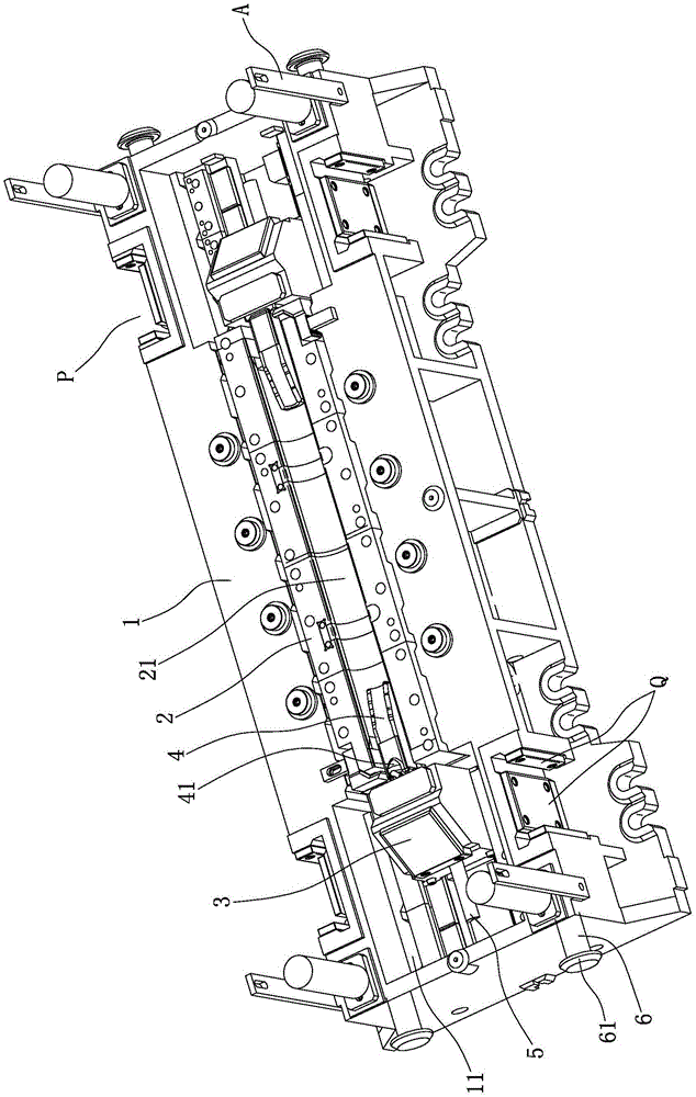 Tubular V-shaped beam forming lower die assembly