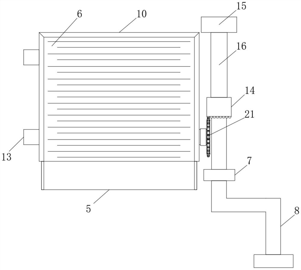 Under-forest chicken raising method and chicken coop convenient for defecation and used for under-forest chicken raising method