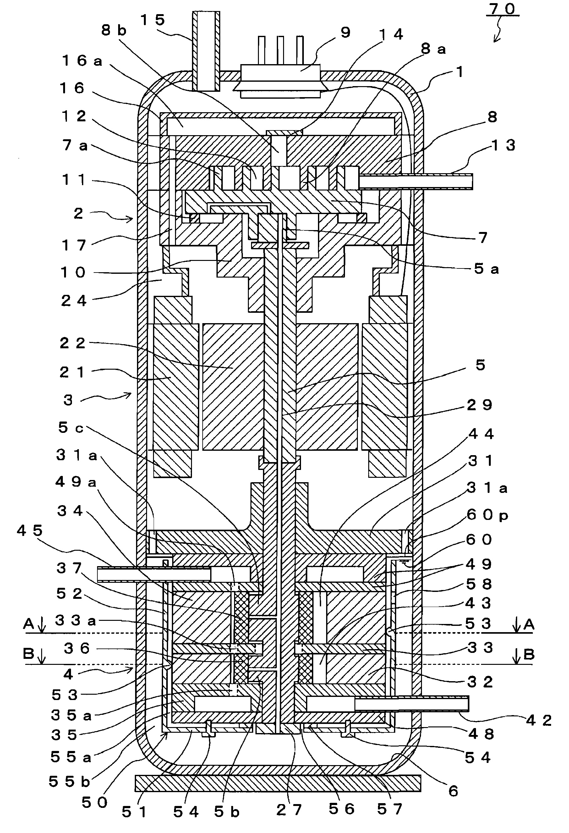 Expander and expander-compressor unit