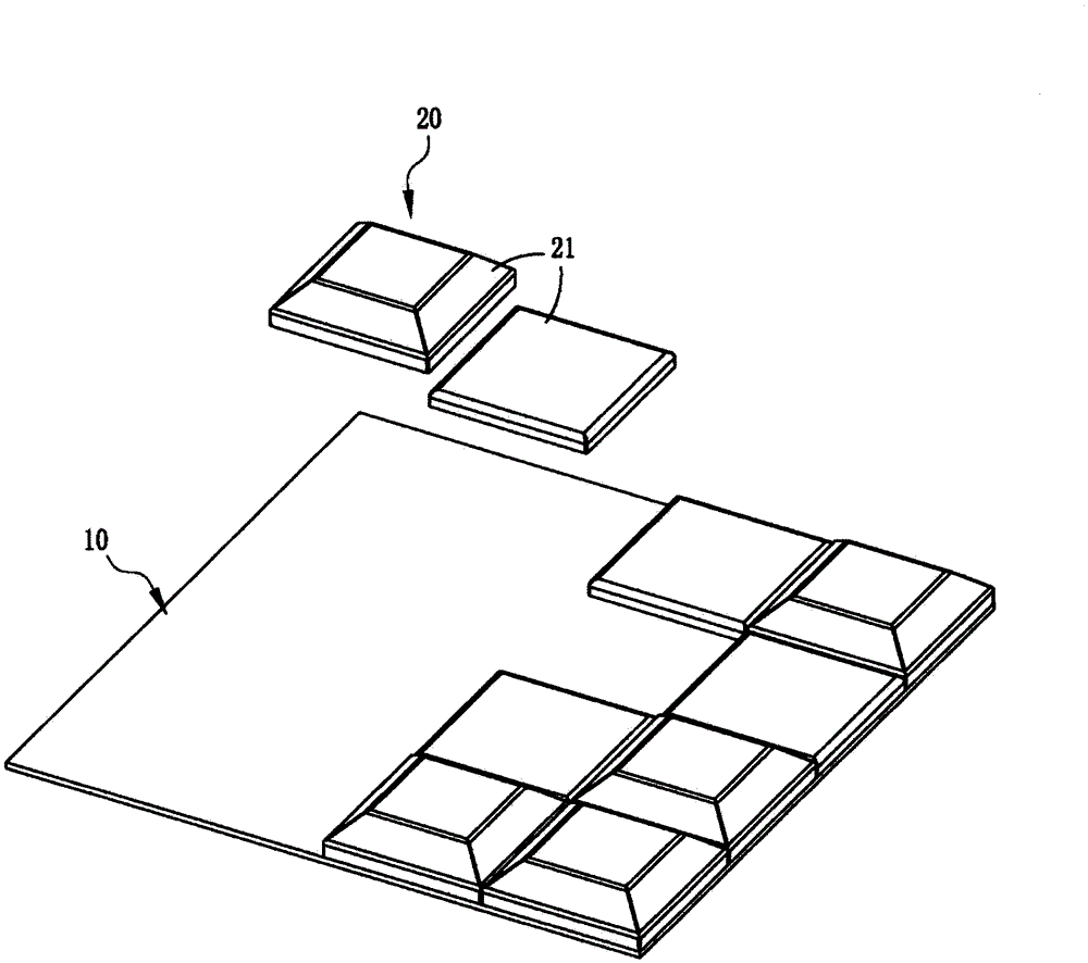 A three-dimensional wall decoration and its manufacturing method