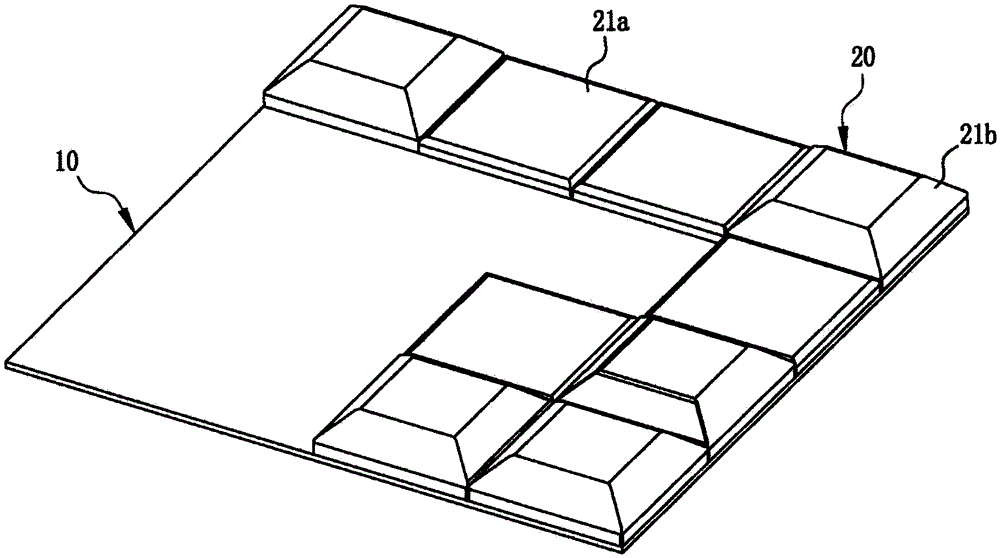 A three-dimensional wall decoration and its manufacturing method