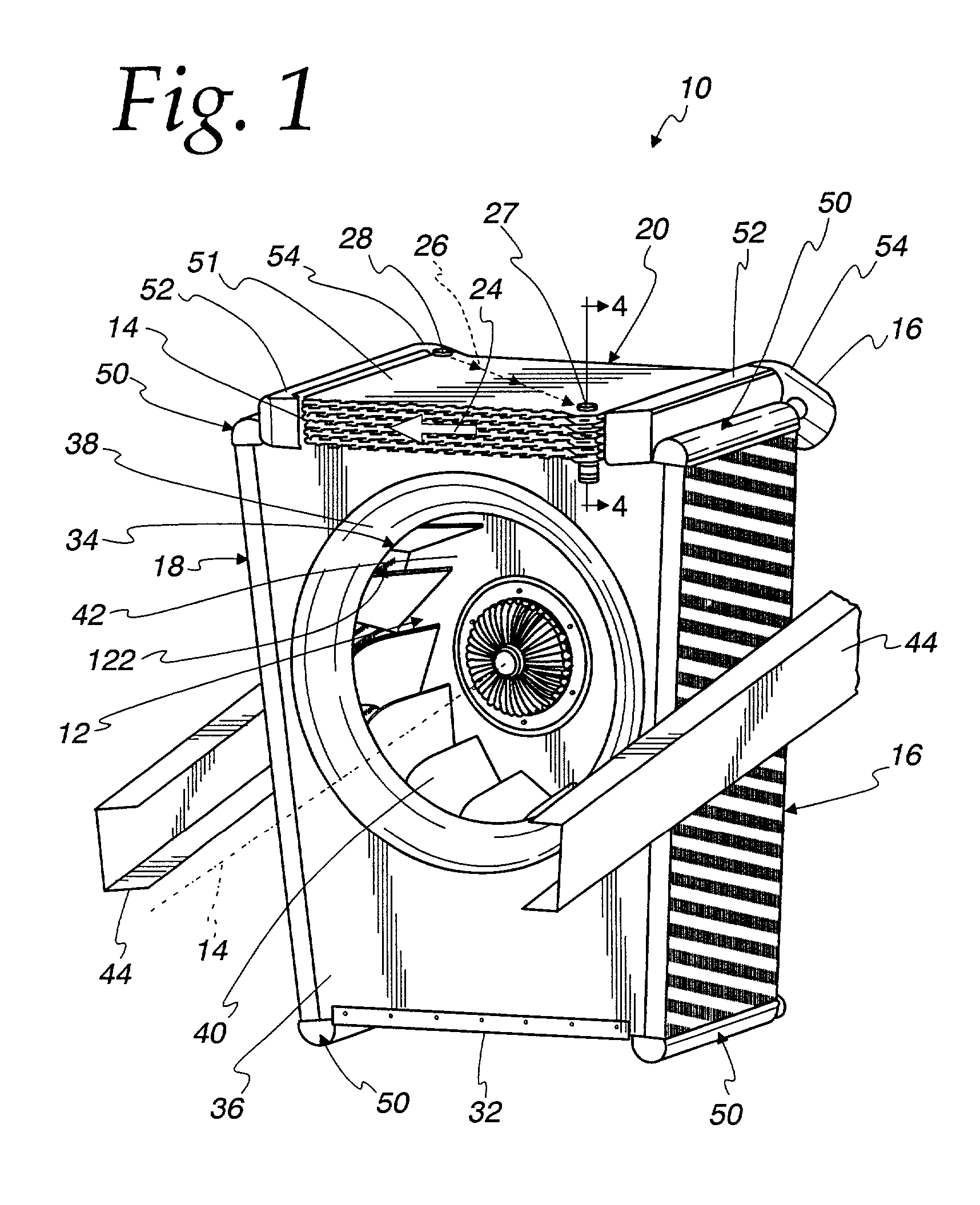 Box-like cooling system