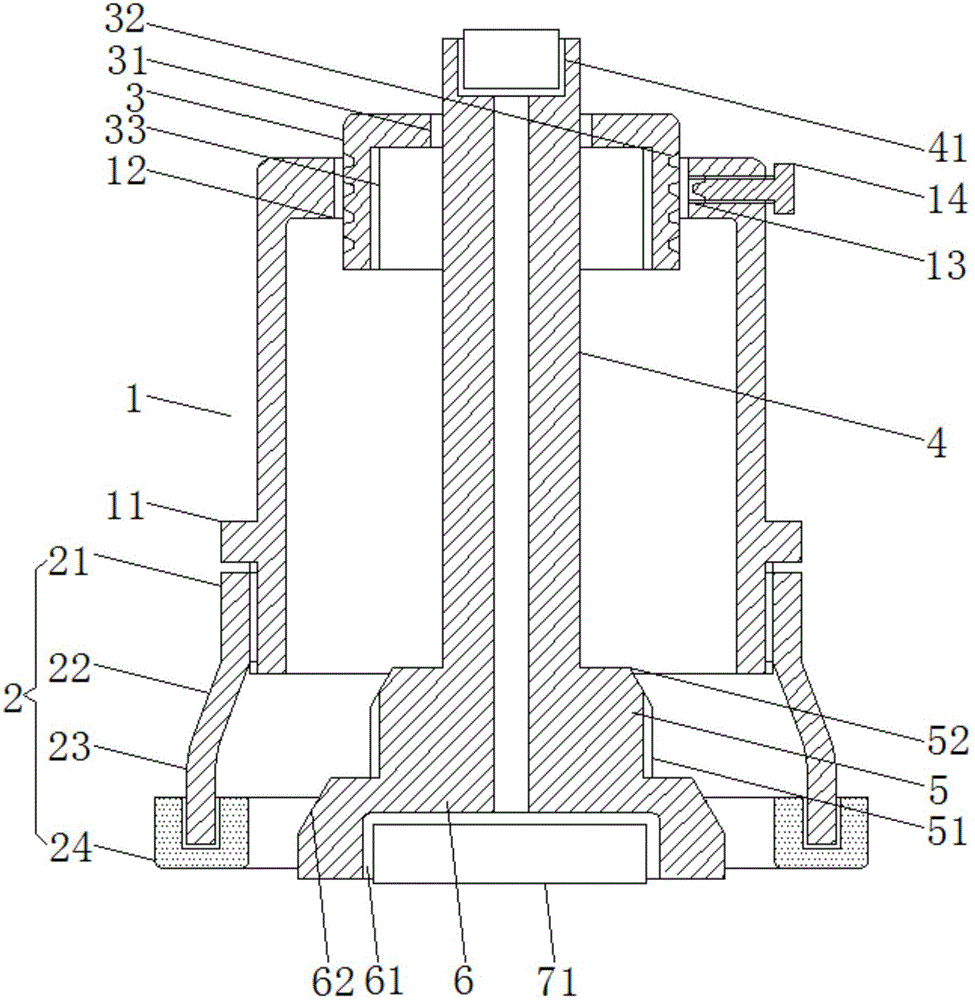 Lumbar vertebra nursing massage rehabilitation device