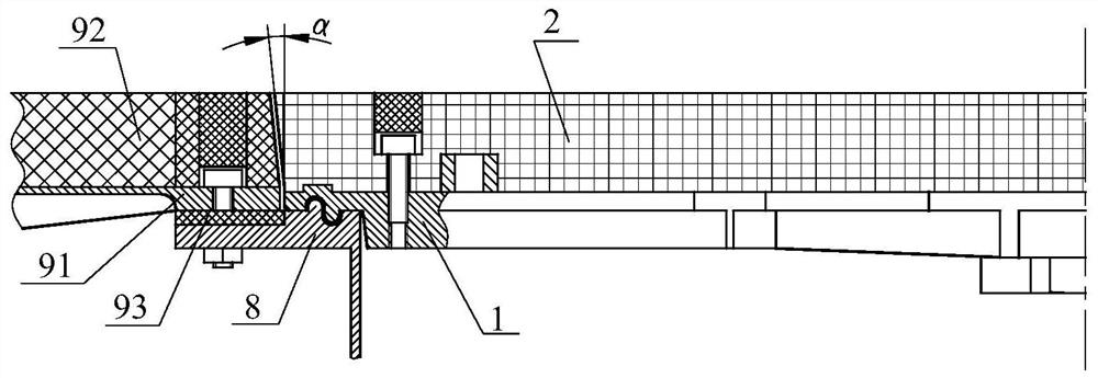 Automatic opening and closing cabin door of extraterrestrial celestial body sampling return cabin