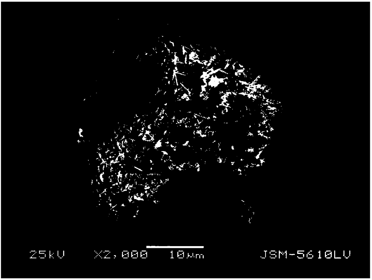 Preparation method of quaternary ammonium cationic starch flocculant prepared by dmso/h2o/naoh system