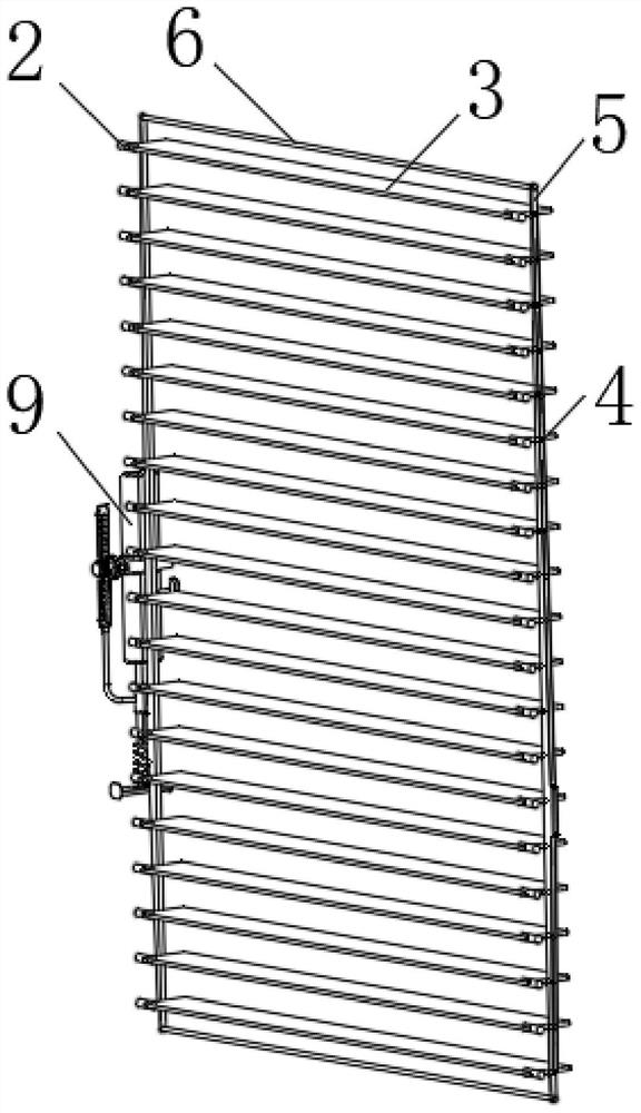 Energy-saving green building structure capable of preventing heat loss and use method of energy-saving green building structure