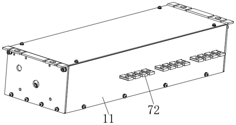 Horizontal on-load capacity-regulating tap switch