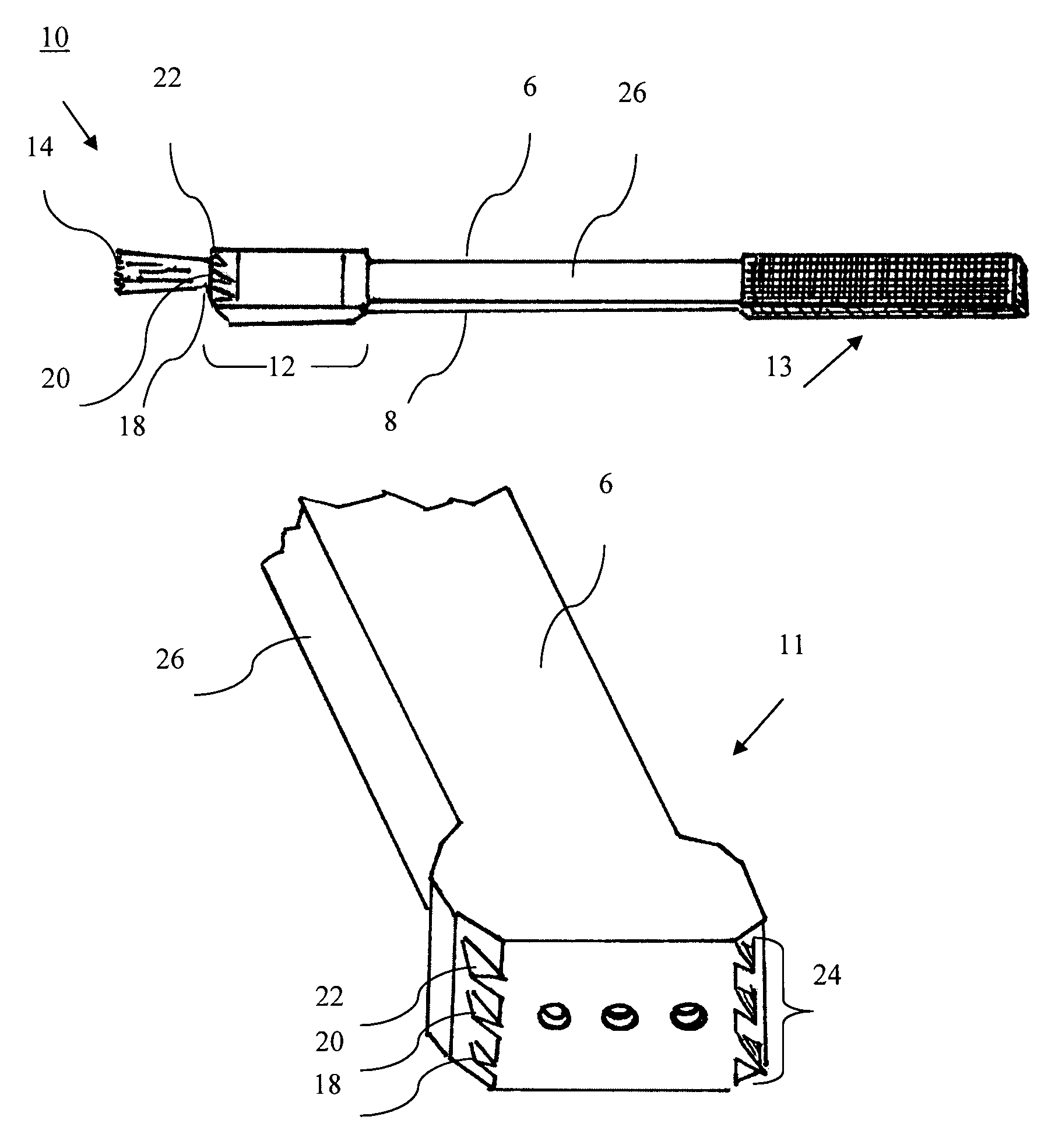 Cleaning and sanitizing device for razors