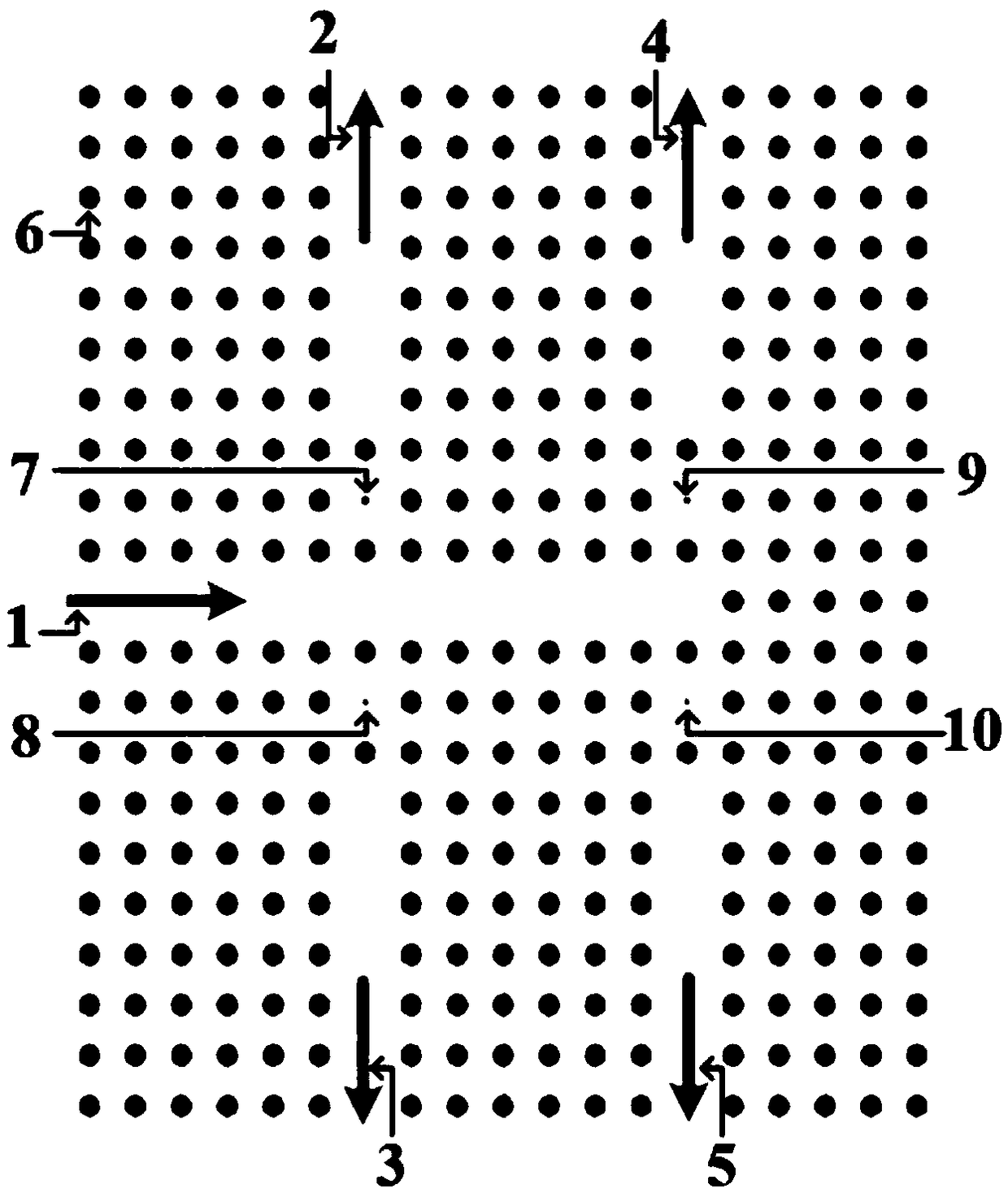 Four-channel terahertz wave signal selection switch based on magnetic photonic crystal