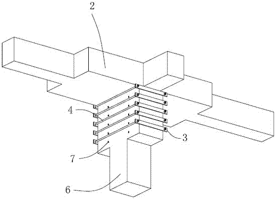 Construction method of cap-beam-column joint replacement for advance reinforcement of hoop structure