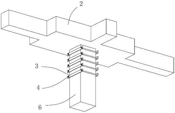 Construction method of cap-beam-column joint replacement for advance reinforcement of hoop structure