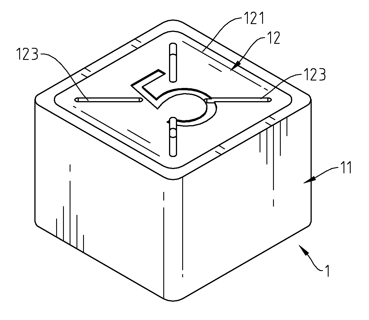 Brain-training press block