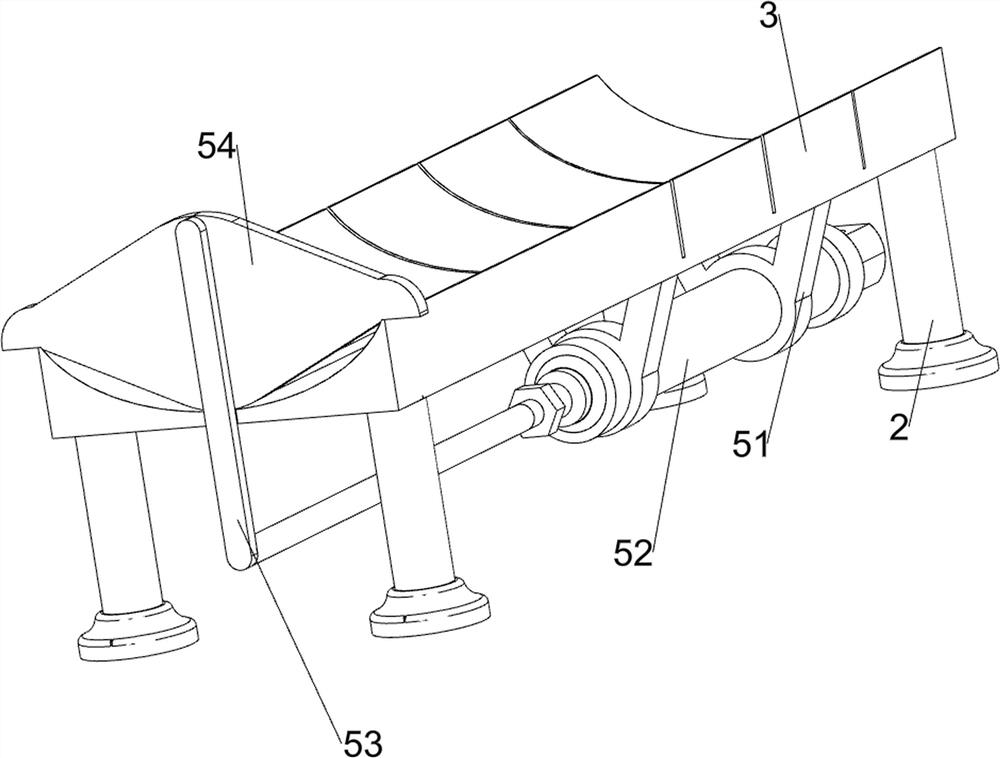 Equal-distance cutting device for grey tiles