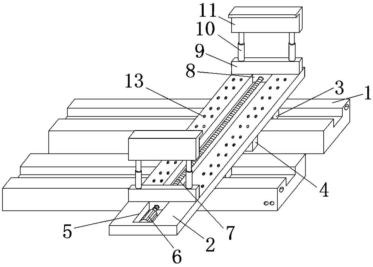 Industrial rail parallelism detection robot