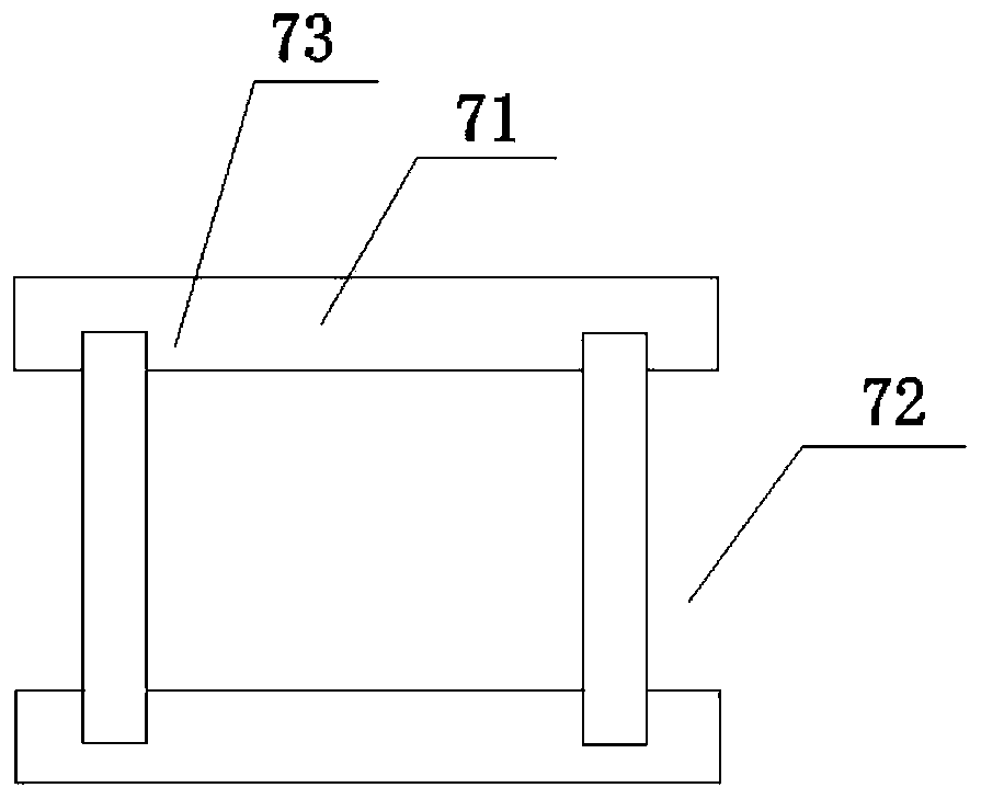 Air gap magnetic core burr removing mechanism and application method thereof