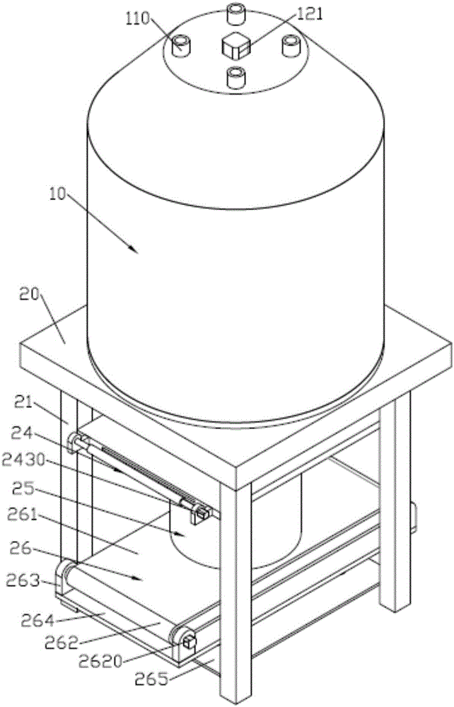 Medicine powder stirring machine with canning and opening sealing device