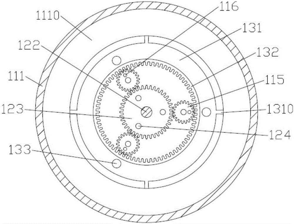 Medicine powder stirring machine with canning and opening sealing device