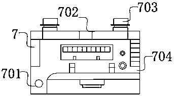 Protective structure of gas meter