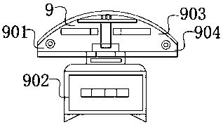 Protective structure of gas meter