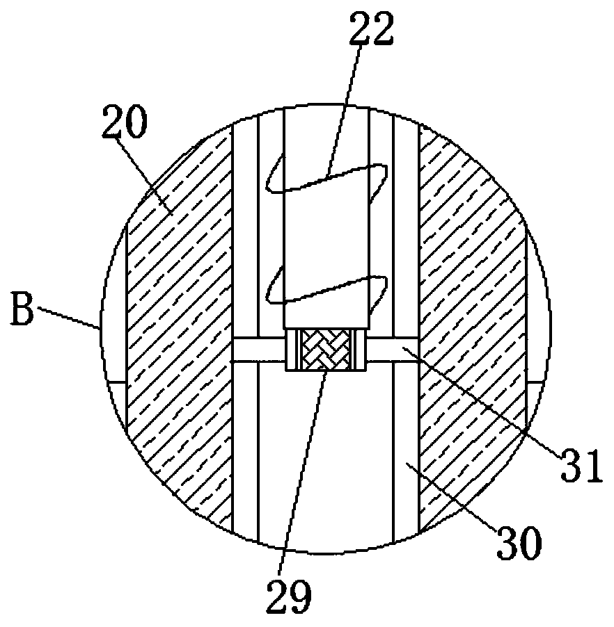 Dust removing box for machining and conveying cotton cloth