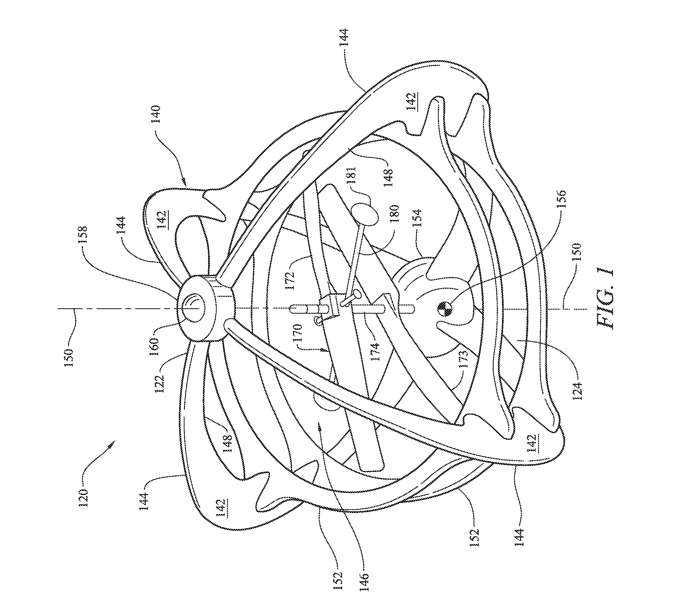 Self-righting frame and aeronautical vehicle