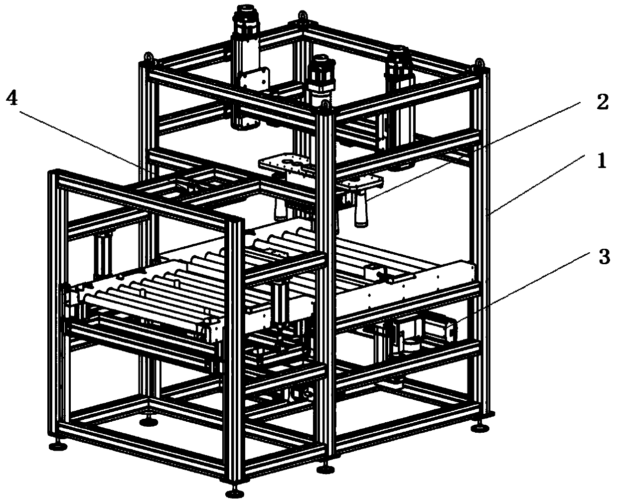 Marking machine with hub type identification and method for product traceability of the marking machine