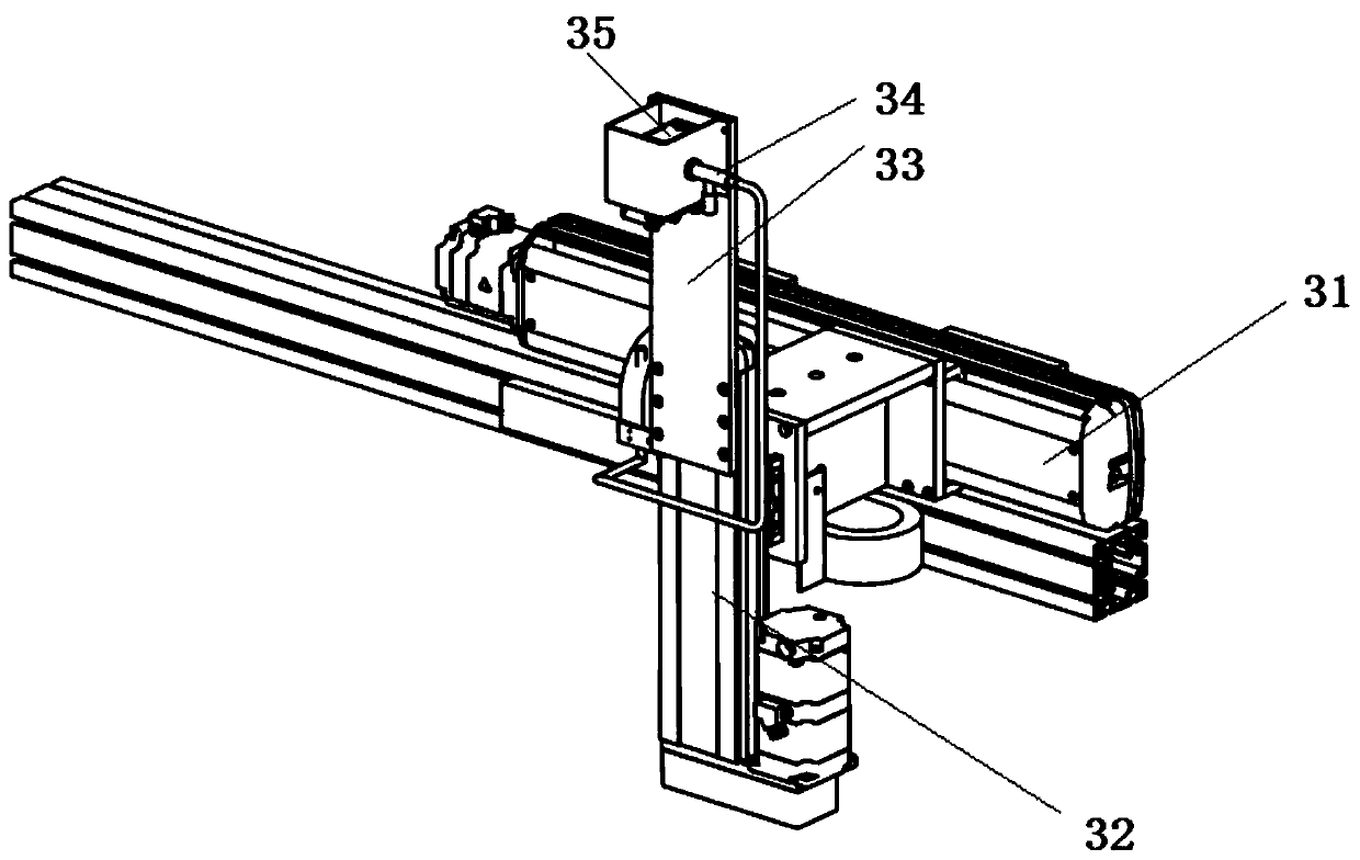 Marking machine with hub type identification and method for product traceability of the marking machine