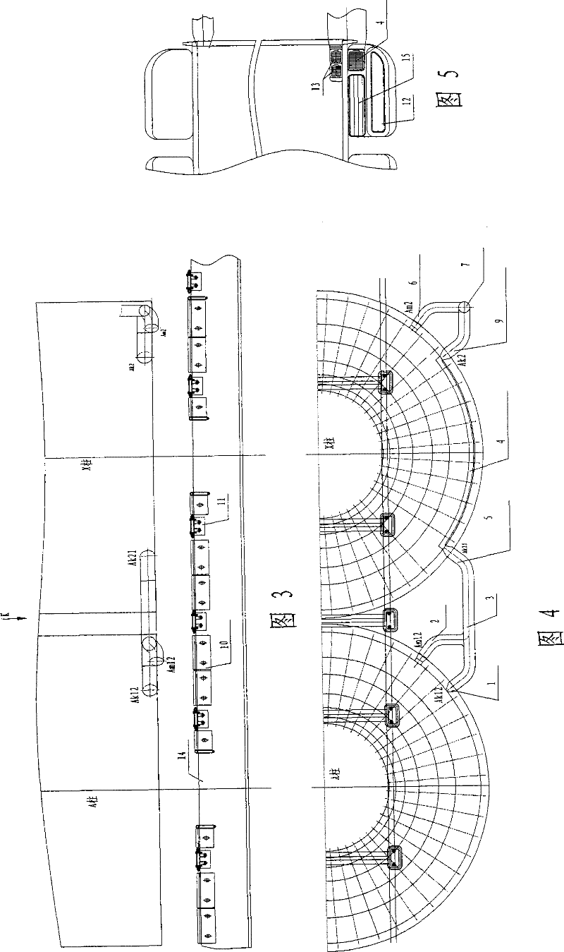 A coil connection structure of a transformer