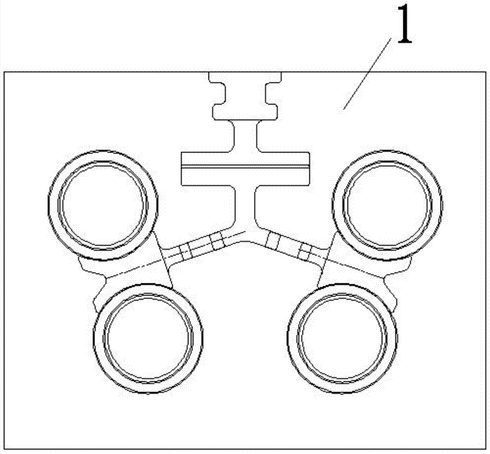 A new type of vibrating ring casting mold