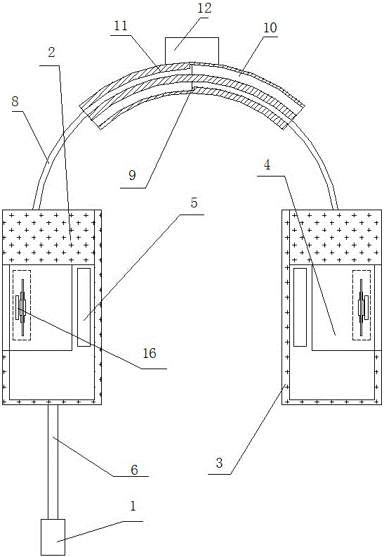 English listening and speaking training device and method