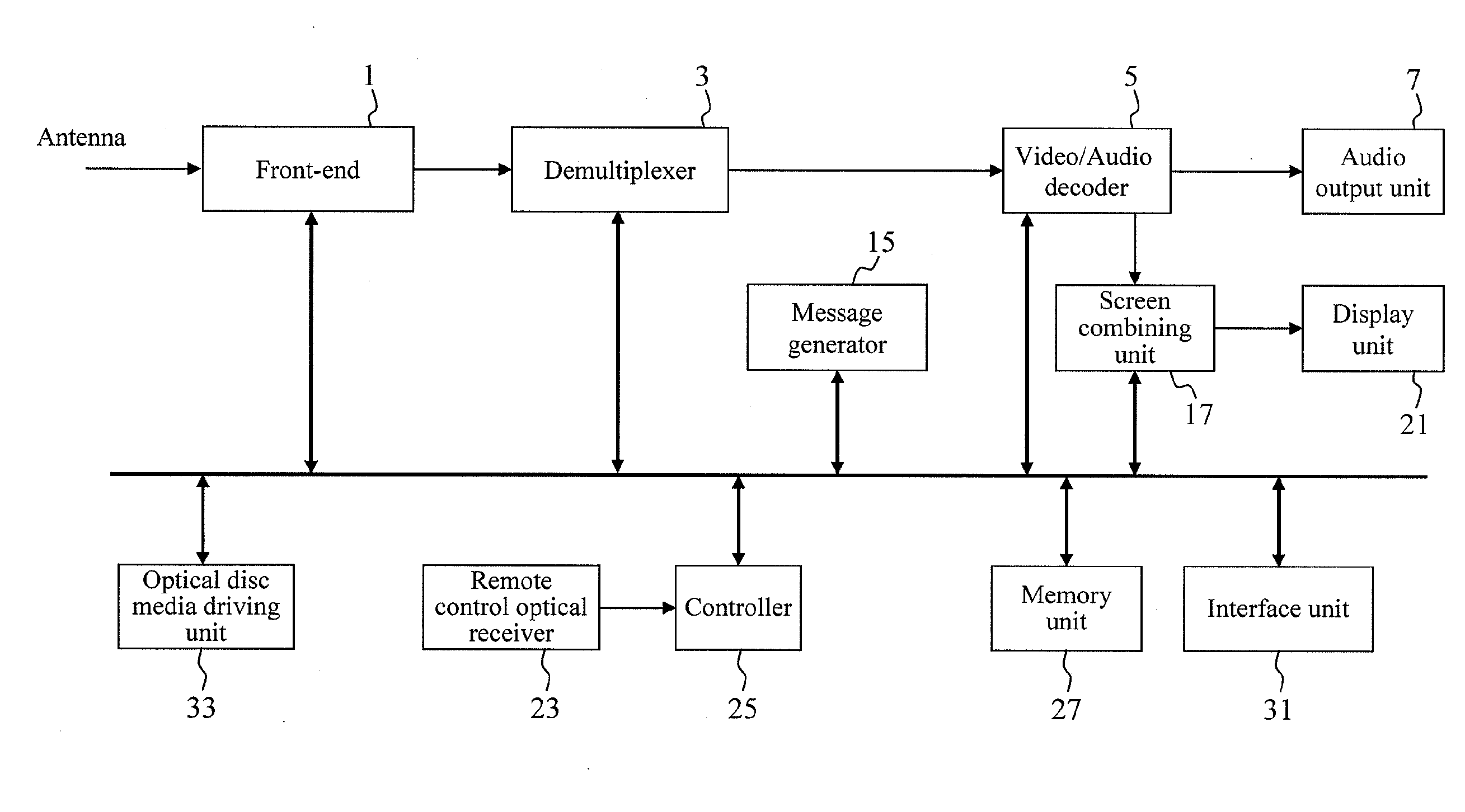 Digital broadcast receiver