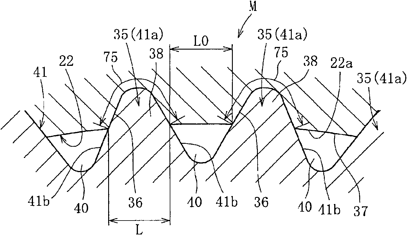 Bearing device for wheel