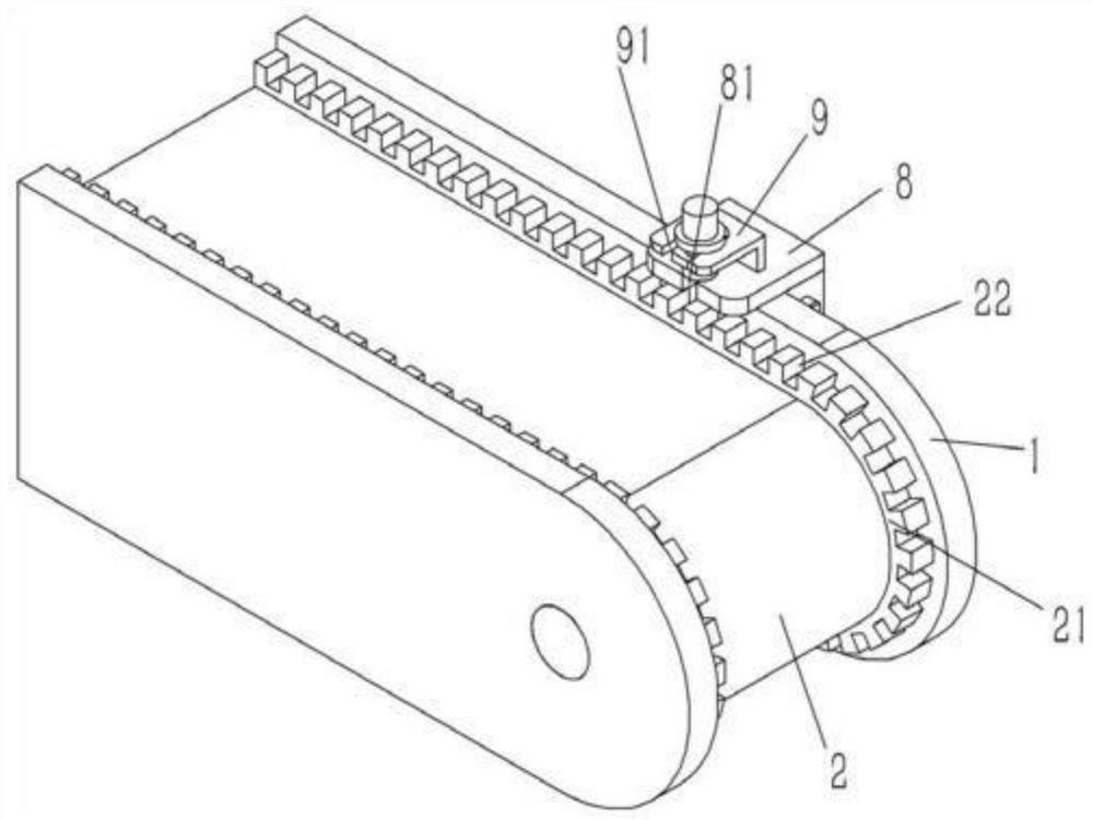 Belt speed monitoring device of conveyor belt and application method of belt speed monitoring device