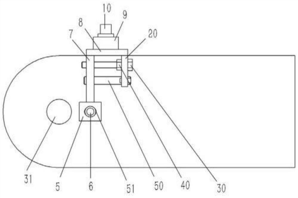 Belt speed monitoring device of conveyor belt and application method of belt speed monitoring device