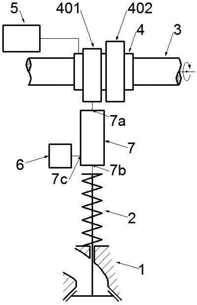 Axially-moving multi-mode four-rod variable valve driving system