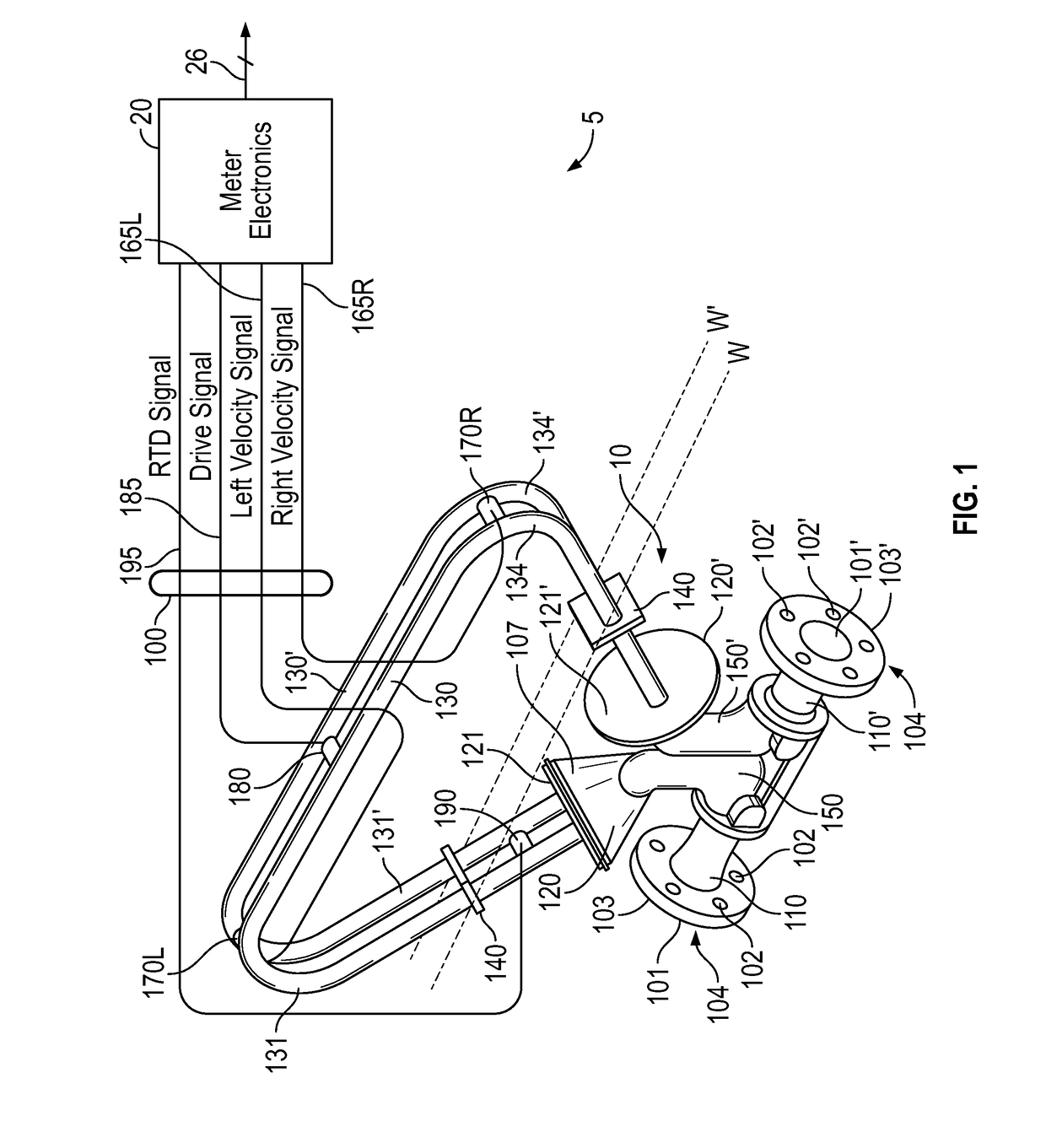 Vibratory flowmeter test tones without ramp time