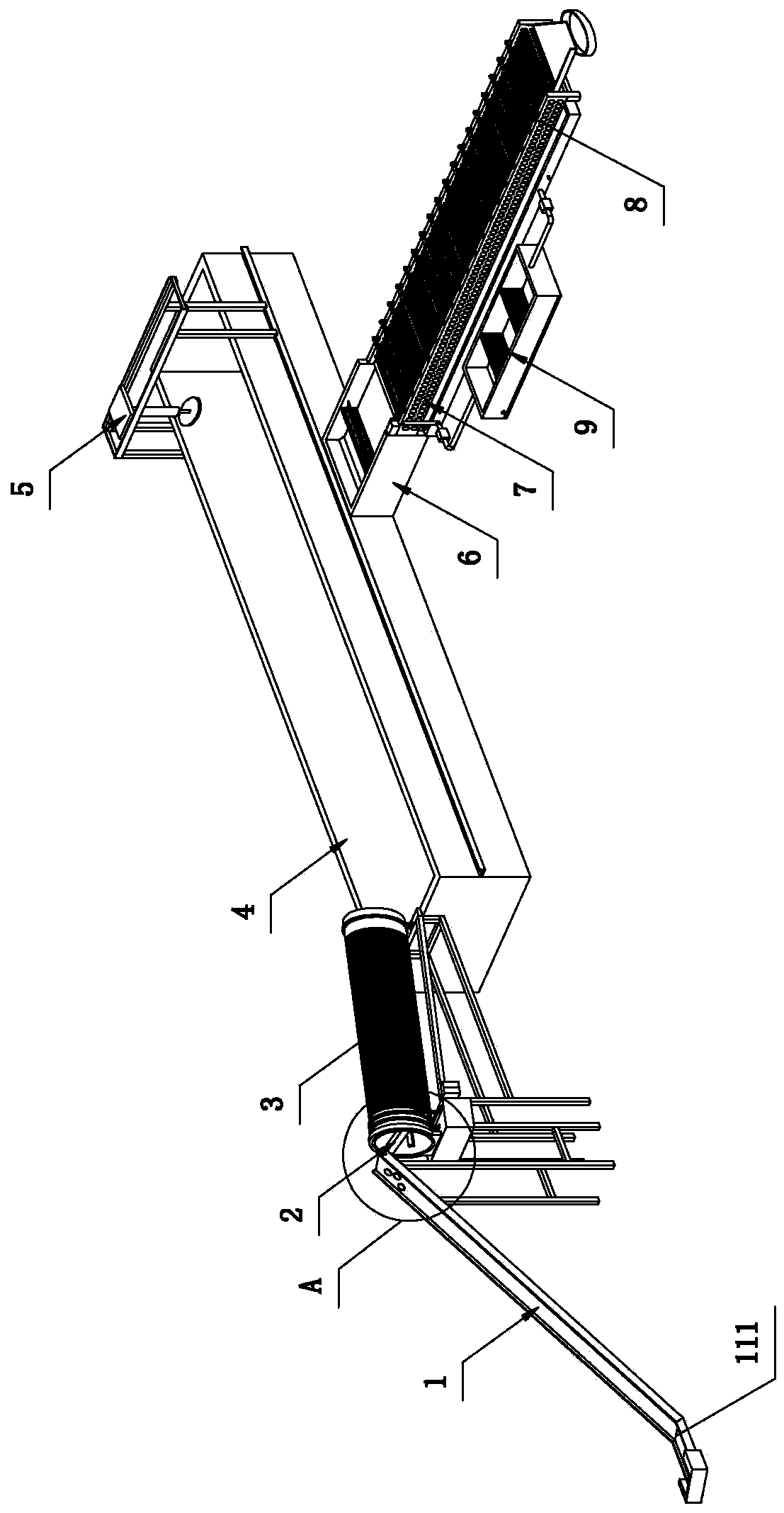 A kind of inner cover cleaning equipment and cleaning process thereof