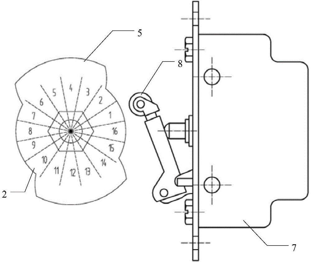 Gray code based cam structure and driver controller