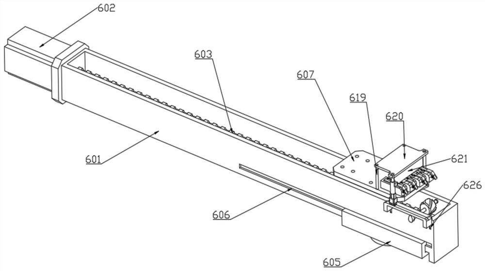 A special machine tool for machining inclined grooves of zigzag labyrinth seal components