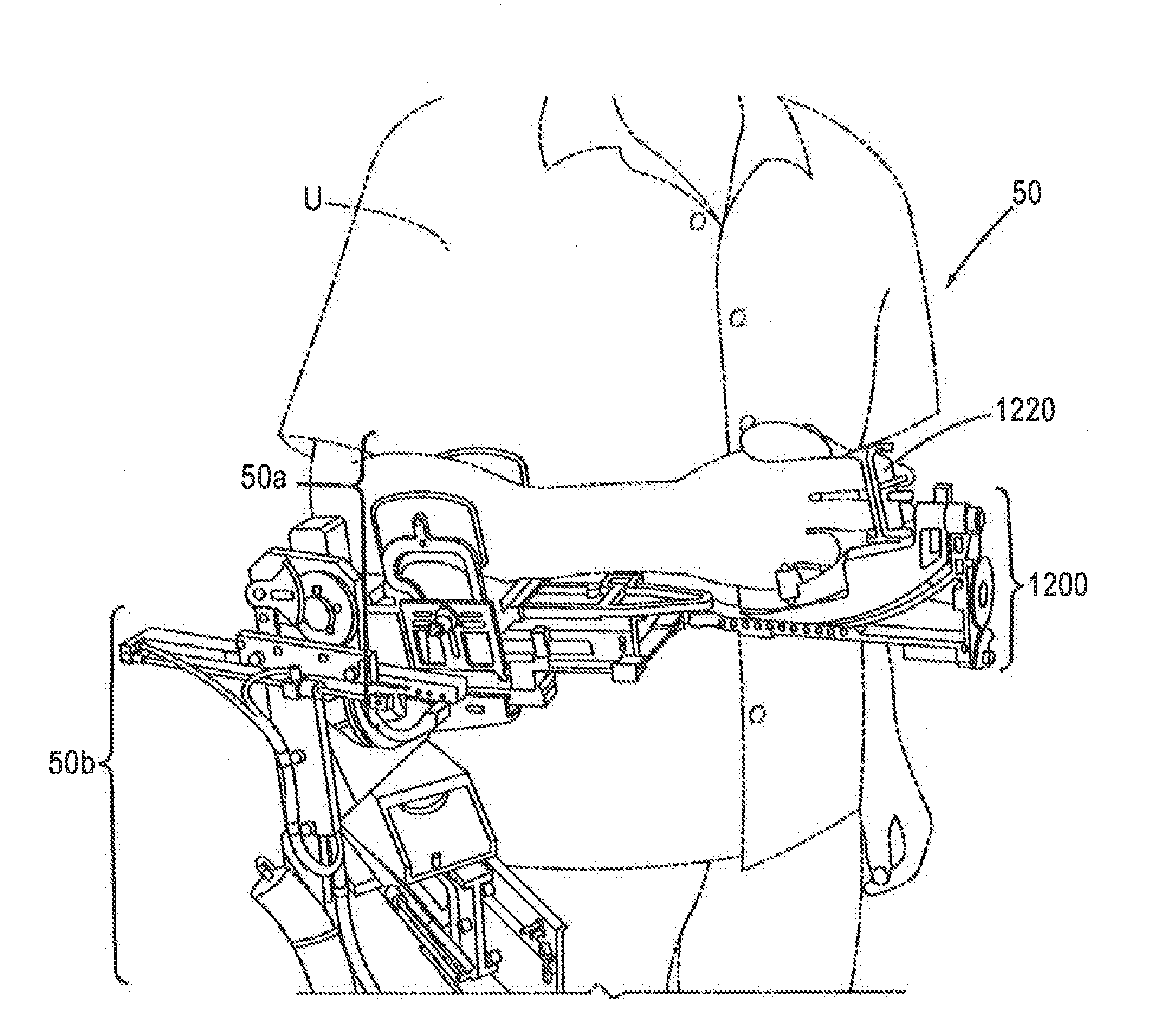 Powered signal controlled hand actuated articulating device